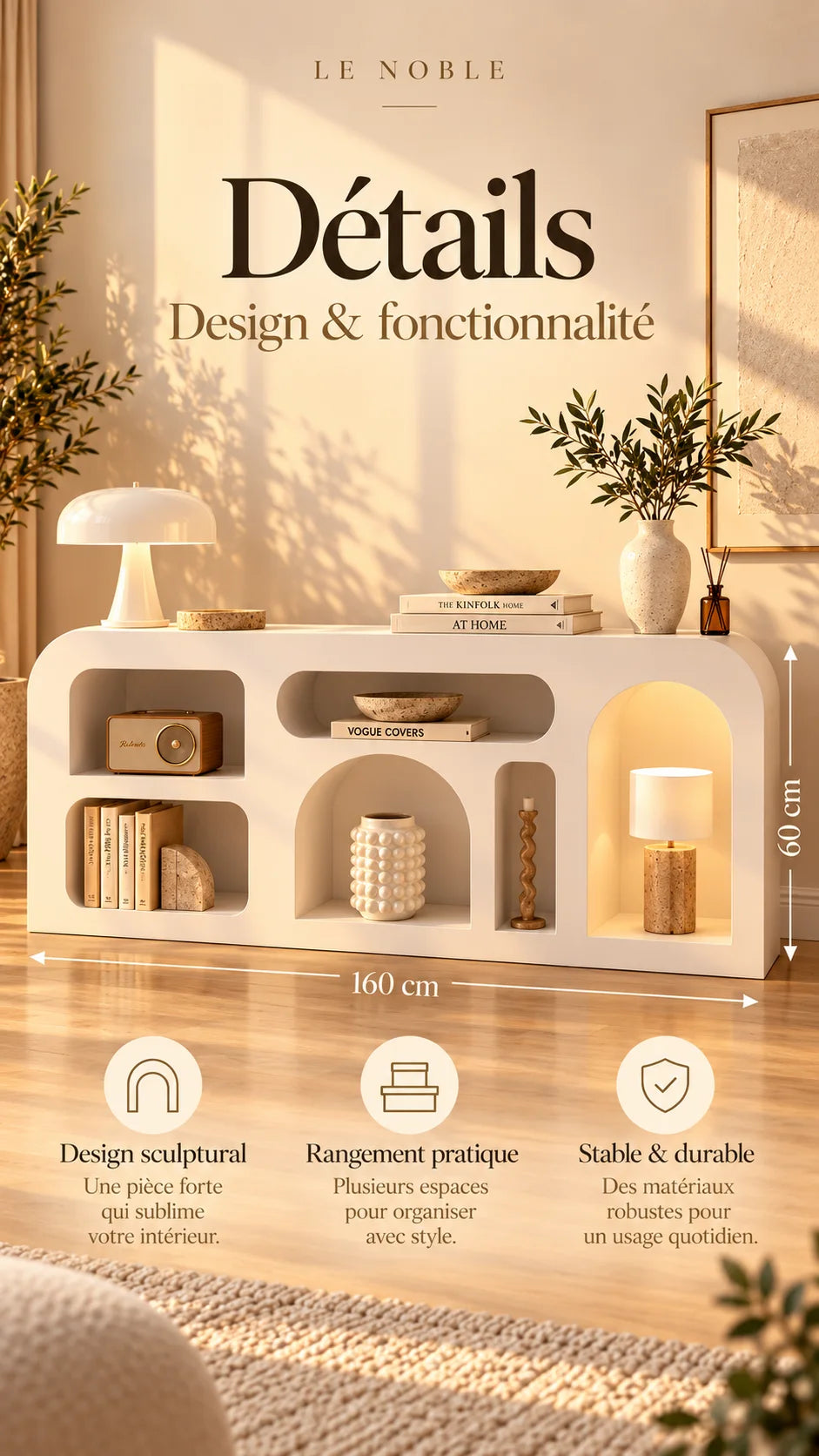 Un meuble TV qui devient une vraie pièce de décoration ✨