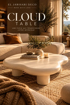 Cloud Table Luxe - BOIS MDF