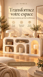 Un meuble TV qui devient une vraie pièce de décoration ✨