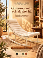 Chaise Longue à Bascule — L’Élégance au Rythme de la Détente