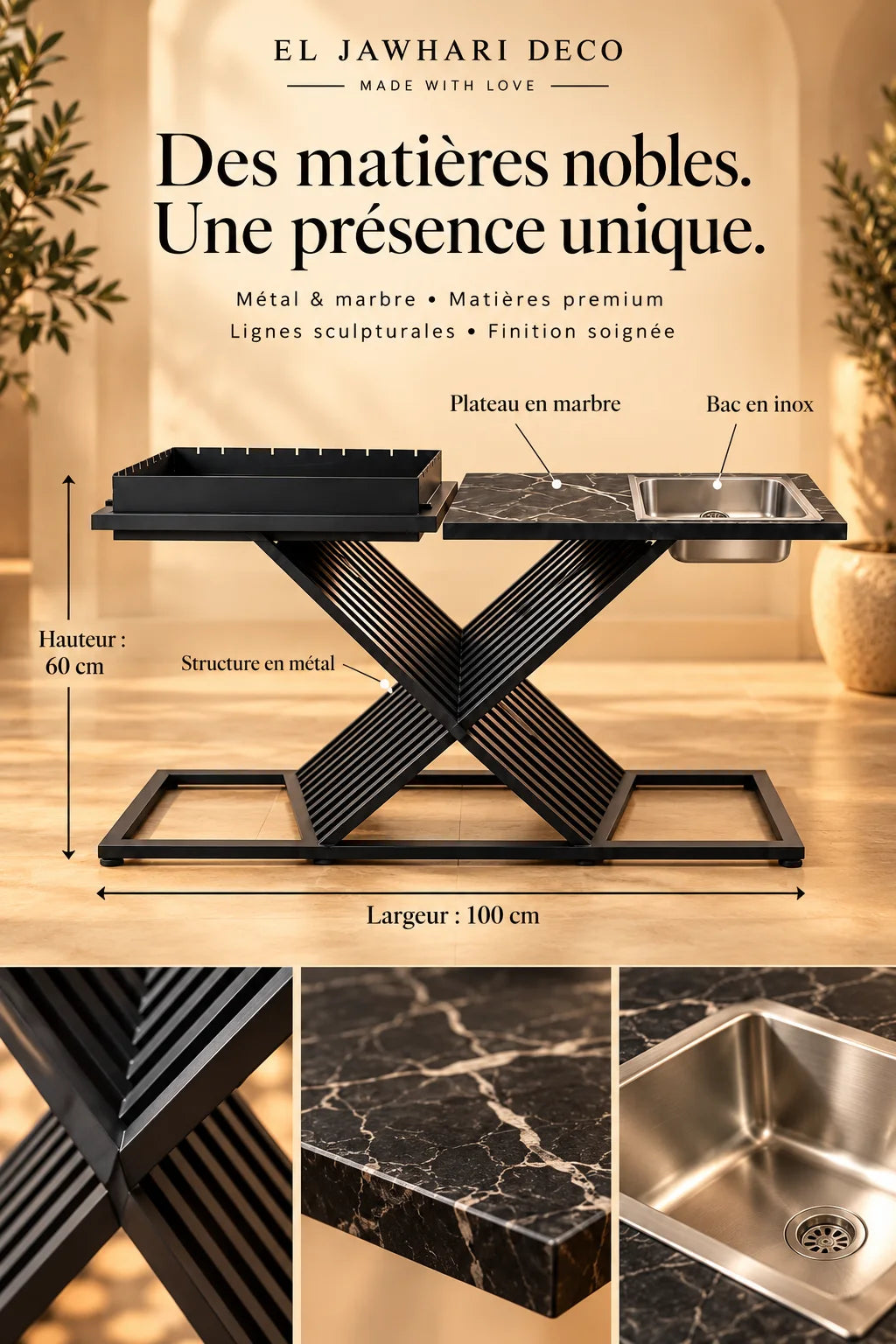 🔥 Le barbecue devient une véritable pièce de design !